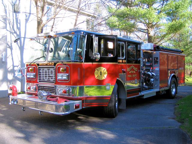 Engine 109 at a Residential Alarm